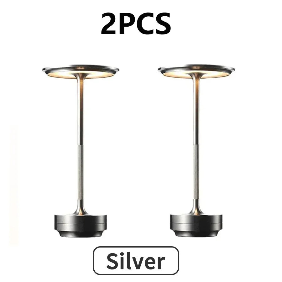 HPH LED Desk Lamp USB Touch Dimmable Nightlight for Office