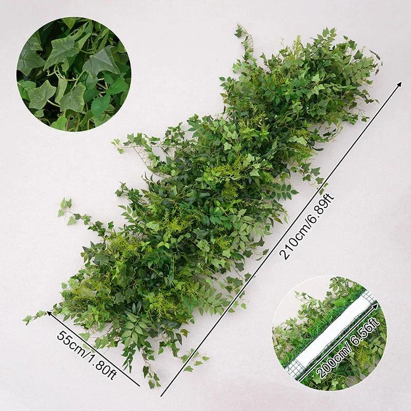 Angela Flower Silk Greenery Wedding Backdrop Arch Decor