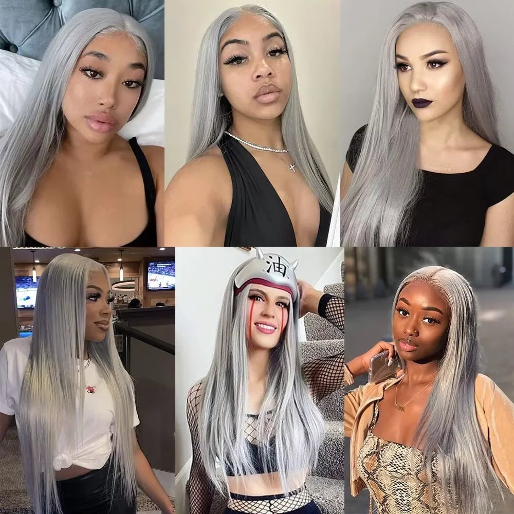MissBlue Brazilian Remy Lace Front Human Hair Wig For Women