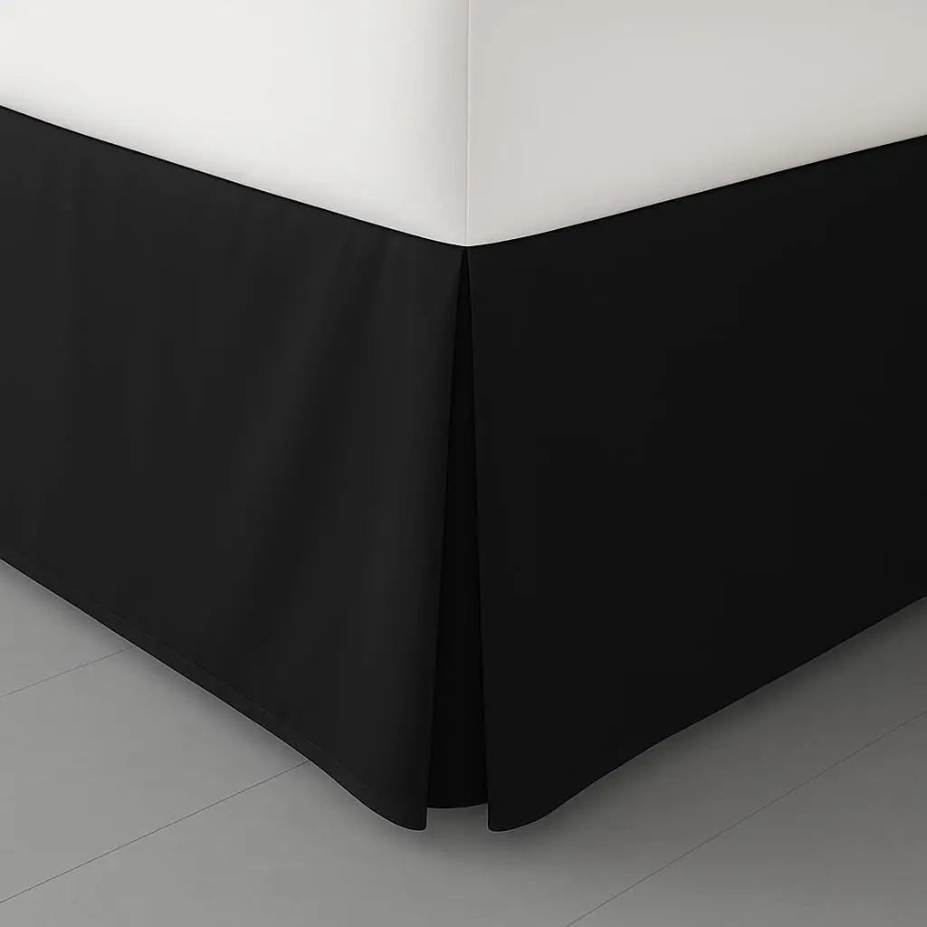 LDC Lux Decor Collection Bed Skirt Polyester Wrinkle Resistant