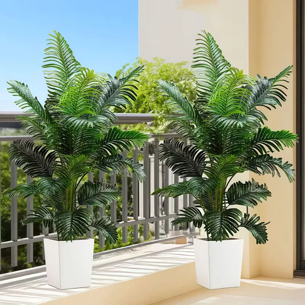 Artificial Giant Palm Tree Plant With Lifelike Leaves For Indoor Outdoor