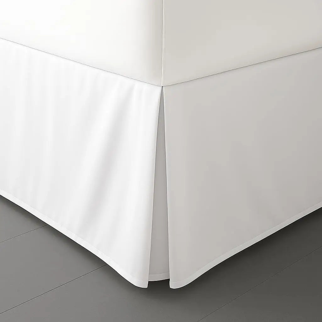 LDC Lux Decor Collection Bed Skirt Polyester Wrinkle Resistant