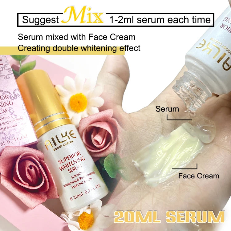 AILKE Whitening Dark Spots Removal Facial Cream With Collagen