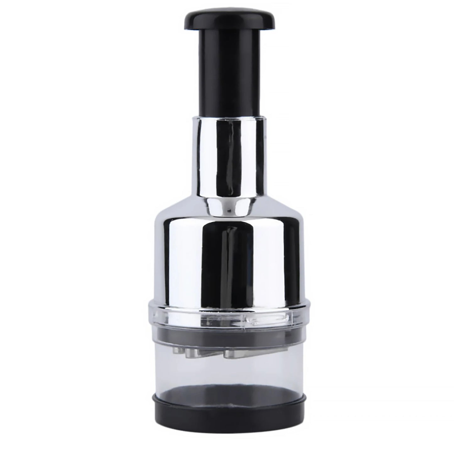 Manual Food Chopper Handheld Slap Press Mincer For Onions Garlic