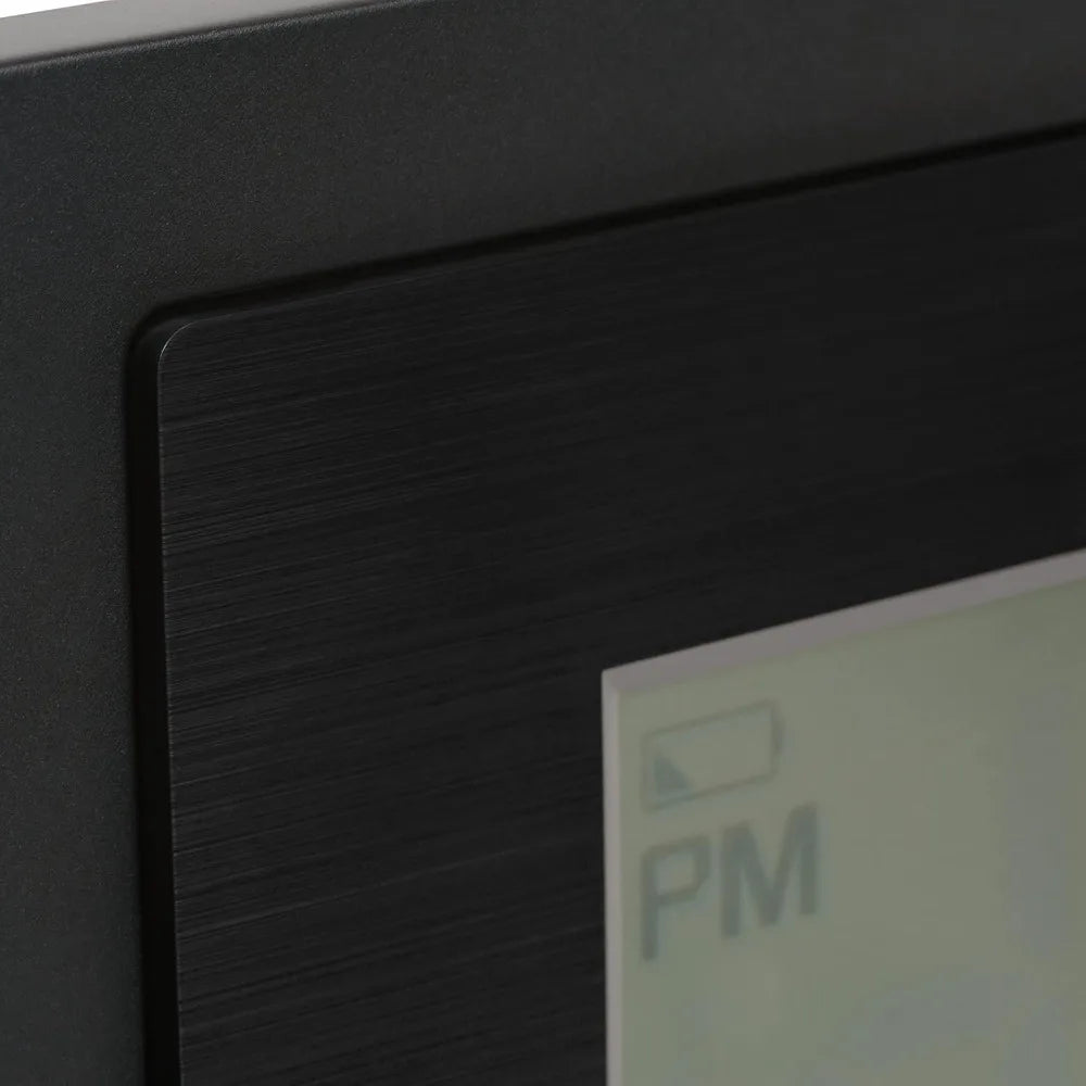 Digital Atomic Clock With Outdoor Temperature Moon Phase Wireless Sensor