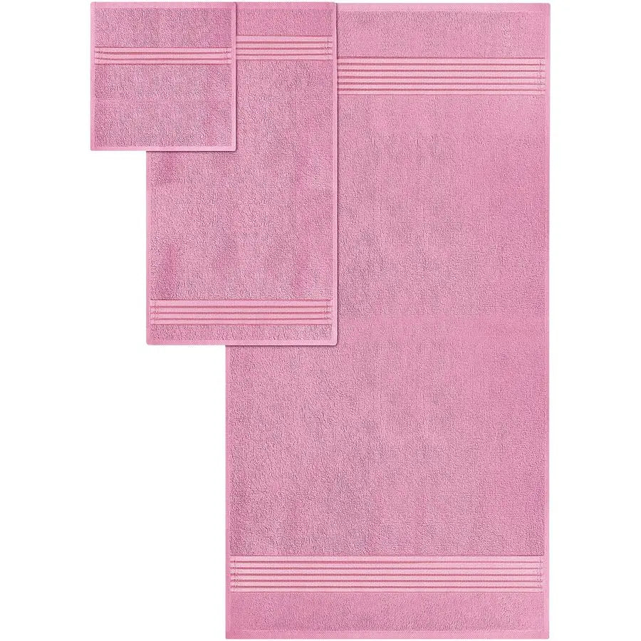 Premium Ring Spun Cotton Towel Set Bath Towels And Washcloths