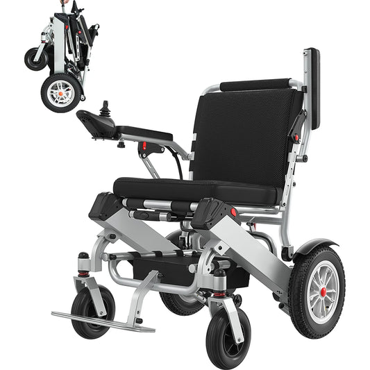 Electric Wheelchairs for Adults, Lightweight Electric Wheelchair Foldable, Folding Power Wheelchair, Handicap Motorized Mobility