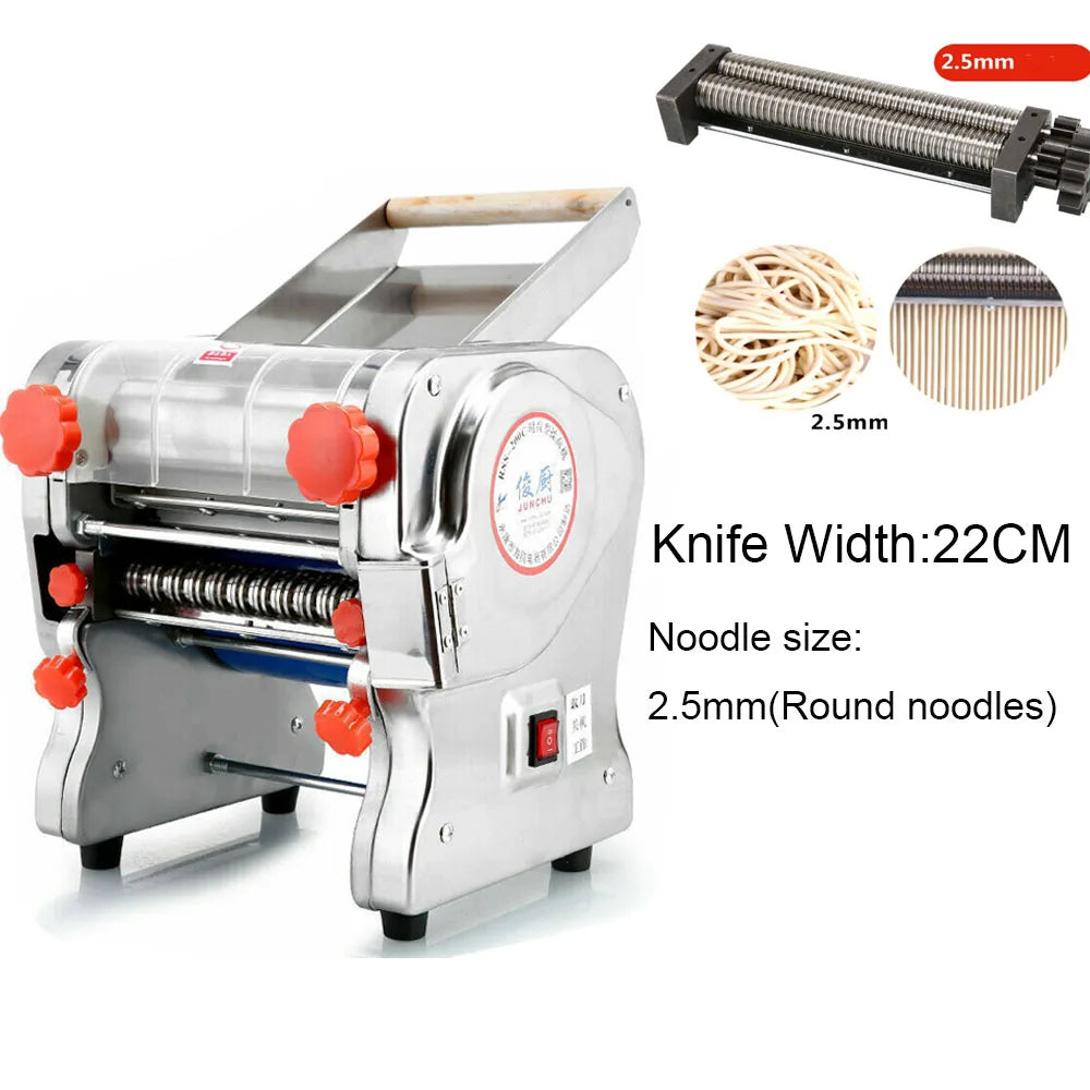 HignConcerned Chemical 550W Electric Pasta Maker Noodle Machine Stainless Steel