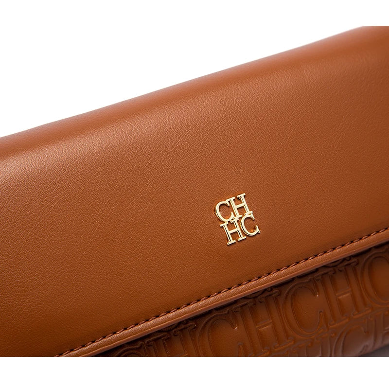 CHCH Women's Shoulder Bag with Magnetic Flip Chain Wallet
