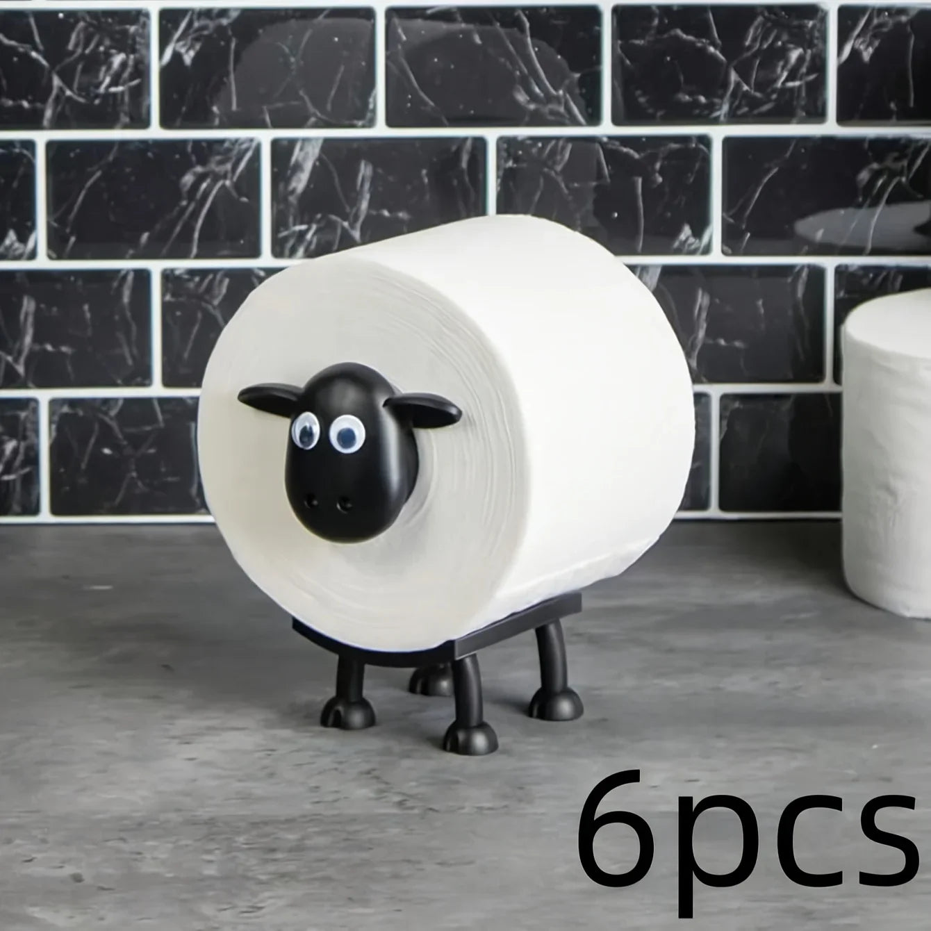 Toilet Paper Holder Set 3 In 1 Roll Up Bathroom