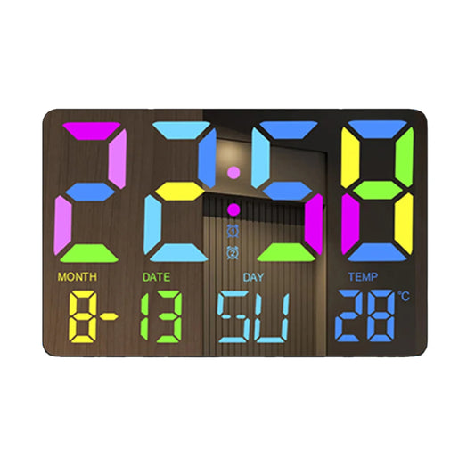 Shunmaii Digital Alarm Clock With Large Display And Snooze