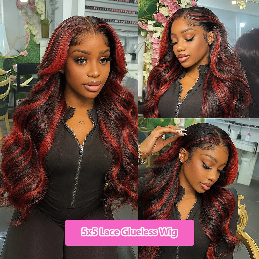 Wig Queen Remy Brazilian Body Wave Lace Front Wig Glueless
