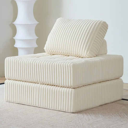 XIUWO Lightweight Convertible Floor Chair Bed Foldable Foam Sofa Mattress