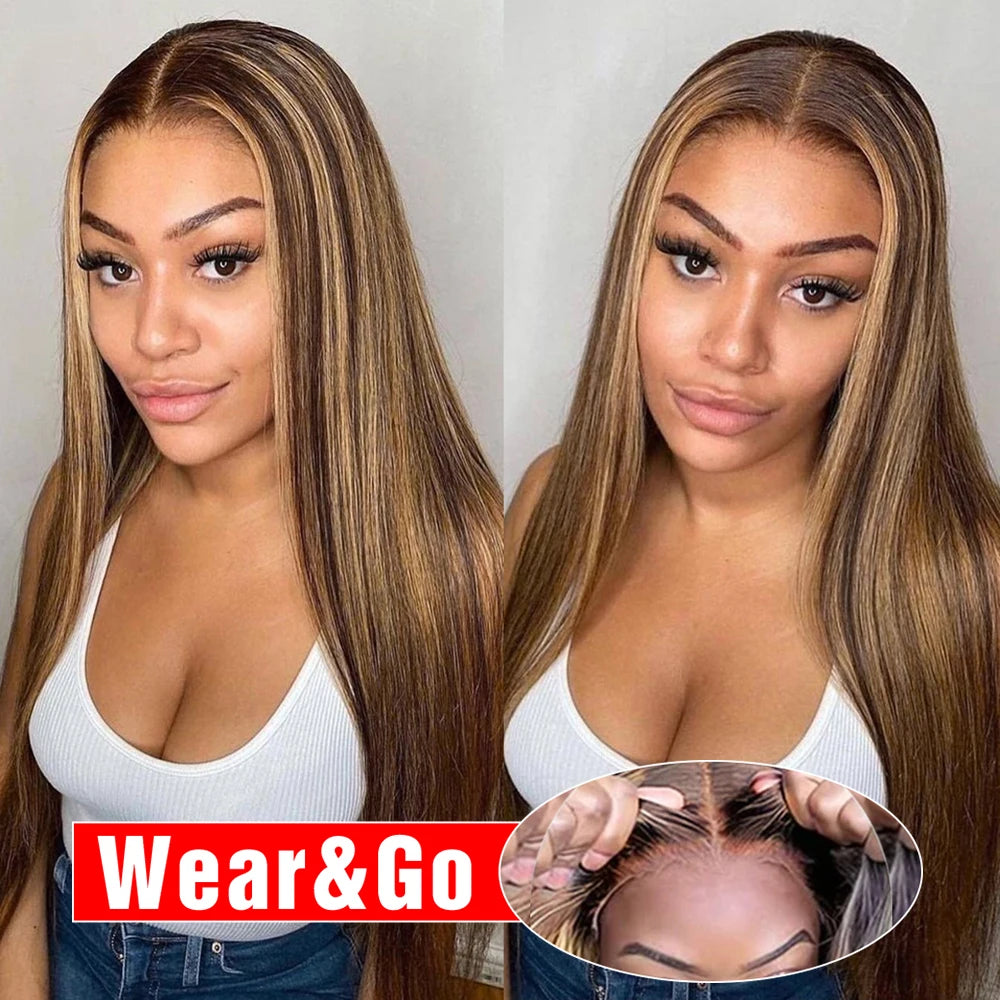 Shine Spark Glueless Brazilian Remy HD Lace Front Wig