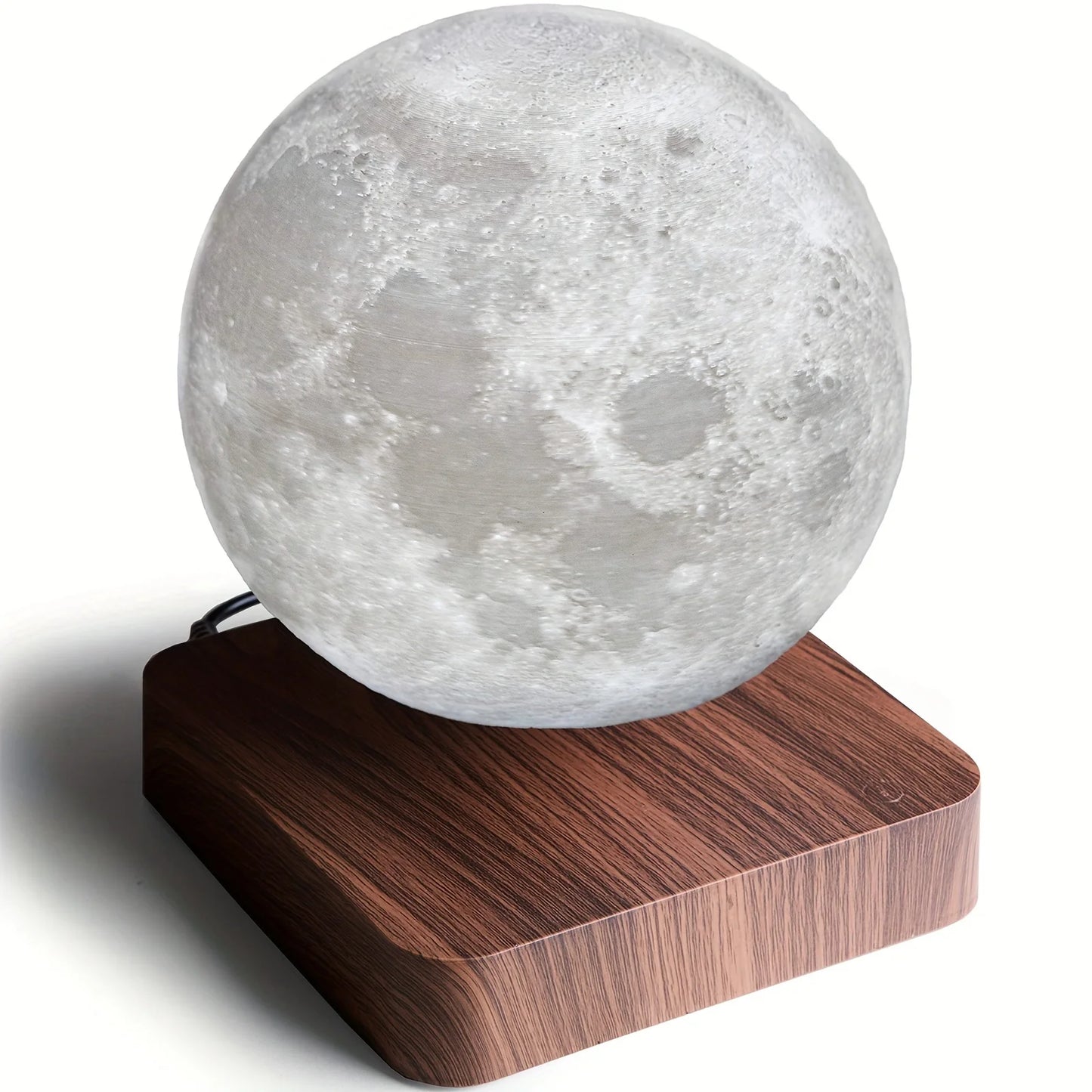 Aiopp Levitating Moon Table Lamp Magnetic Floating Night Light LED