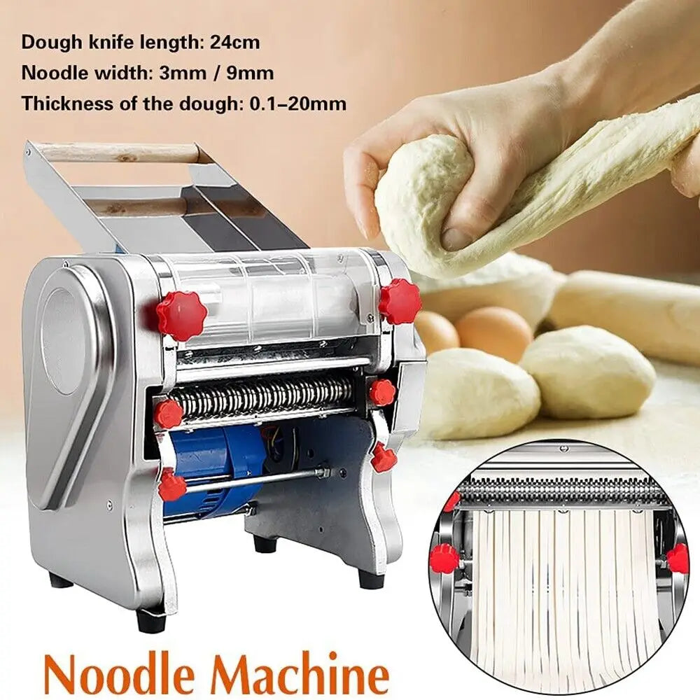 HignConcerned Chemical 550W Electric Pasta Maker Noodle Machine Stainless Steel