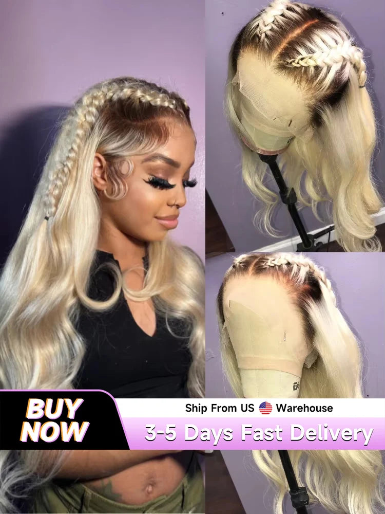 Lalabobo Brazilian Body Wave Lace Front Wig With Human Hair