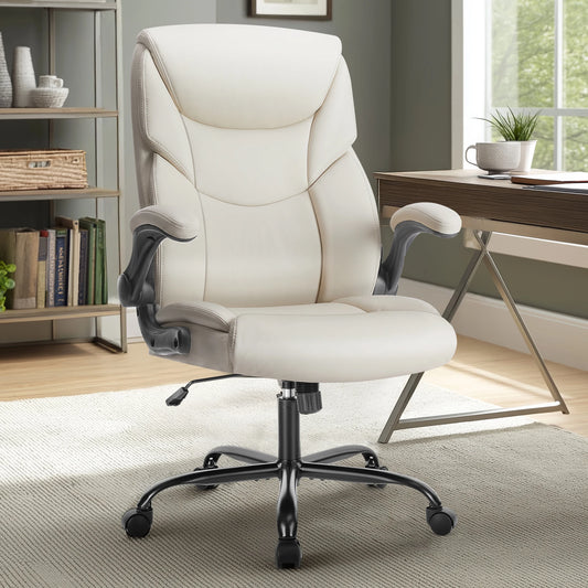 JHK Ergonomic Heavy Duty Task Chair With Flip Up Arms