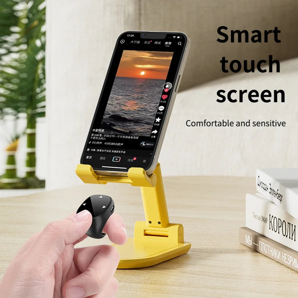 Wireless TikTok Ring Remote Control Bluetooth 5.3 For iOS Android