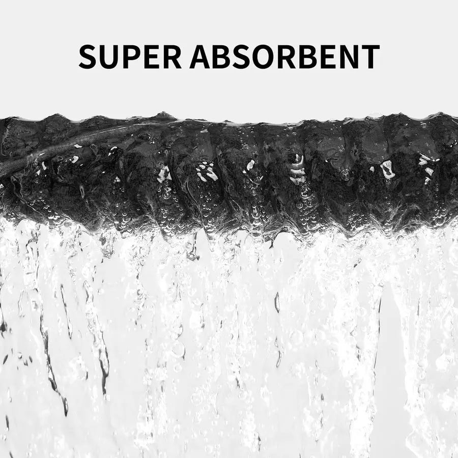 Bath Towel Set of 6 Highly Absorbent Nonwoven Fabric