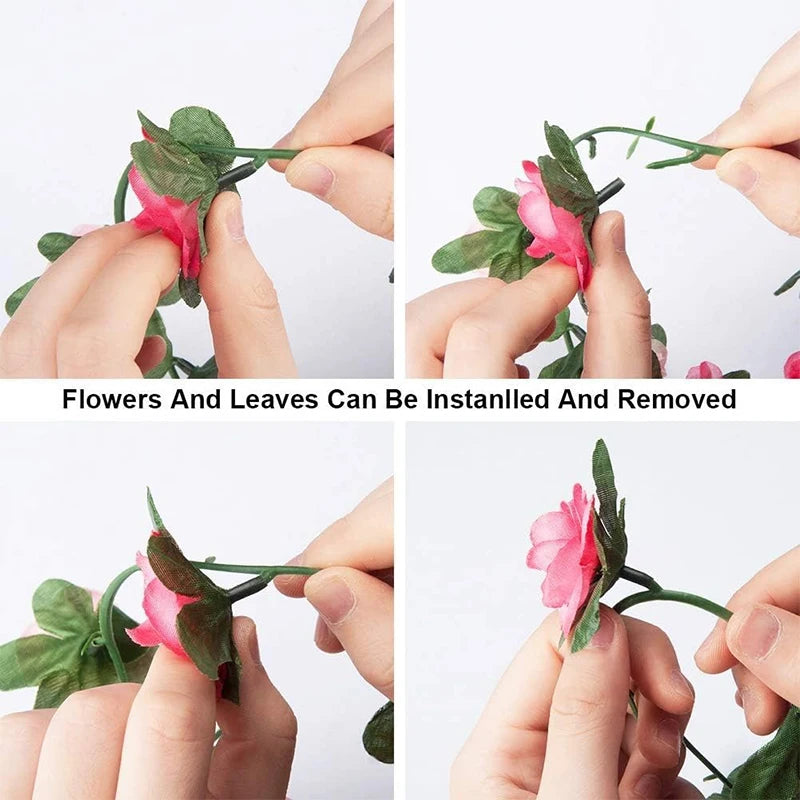 Artificial Rose Vine For Wedding Decor And Home Garden Decoration