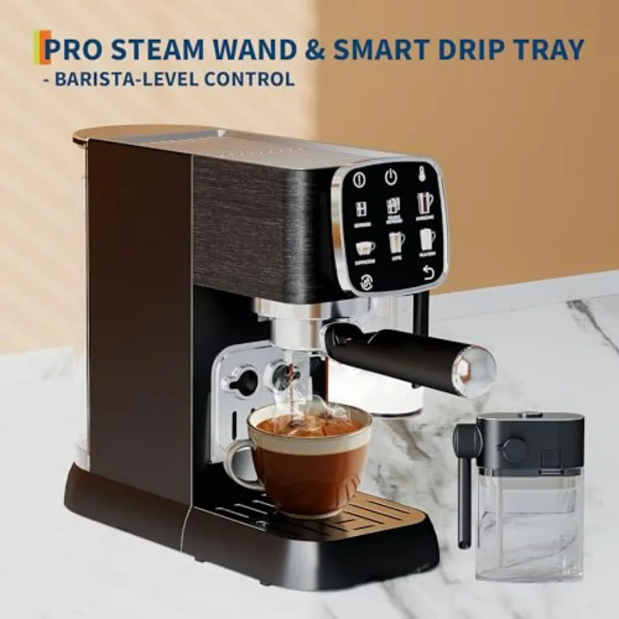 Iosn 20 Bar Espresso Machine With Milk Frother And Touchscreen