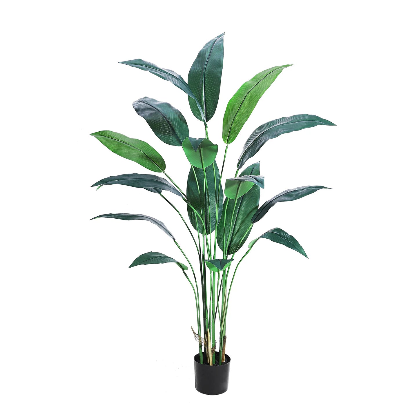 StudysetCN Artificial Bird of Paradise Plant Faux Outdoor Indoor Decor