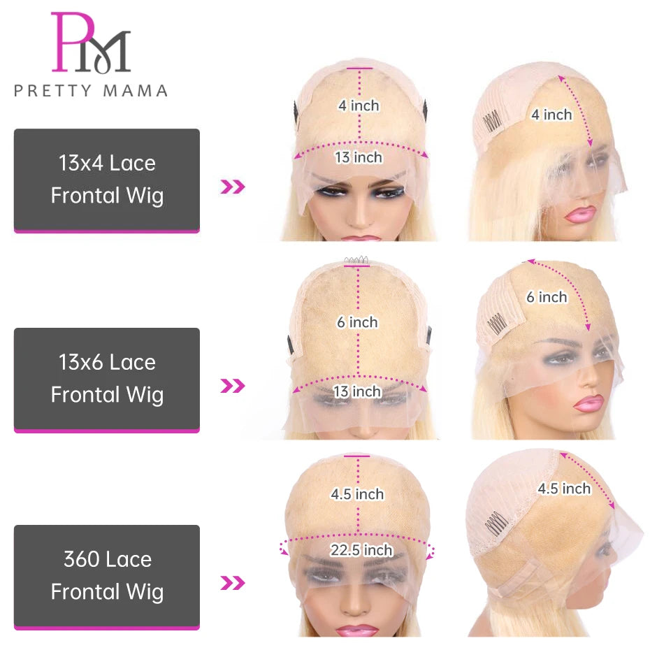 Pretty Mama Brazilian Remy Lace Front Wig