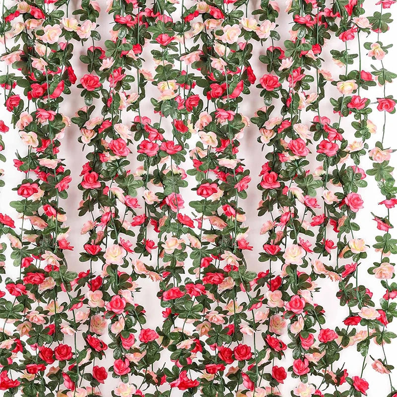 Artificial Rose Vine For Wedding Decor And Home Garden Decoration