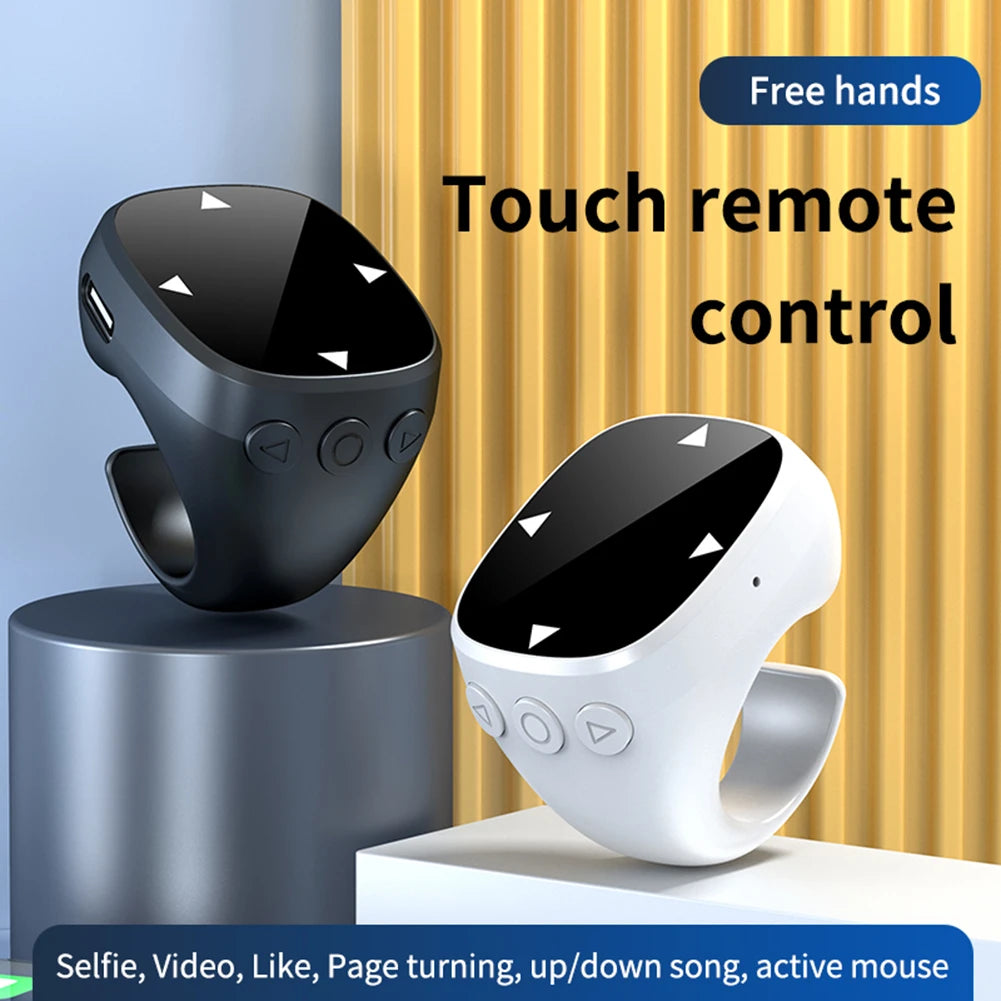 Wireless TikTok Ring Remote Control Bluetooth 5.3 For iOS Android