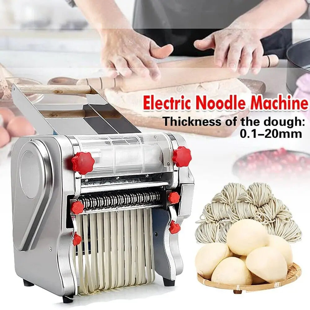 HignConcerned Chemical 550W Electric Pasta Maker Noodle Machine Stainless Steel