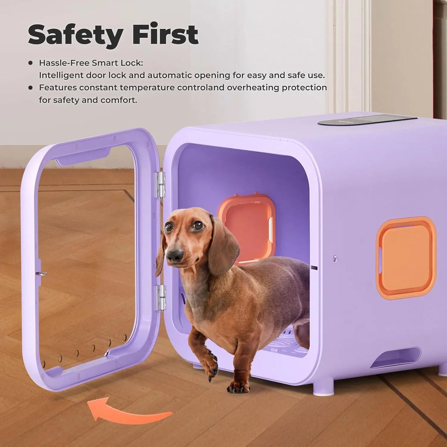 Ultra Quiet Pet Dryer Box For Dogs And Cats Deluxe