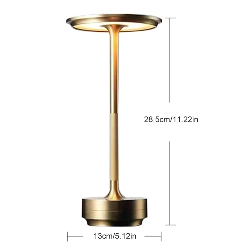 HPH LED Desk Lamp USB Touch Dimmable Nightlight for Office