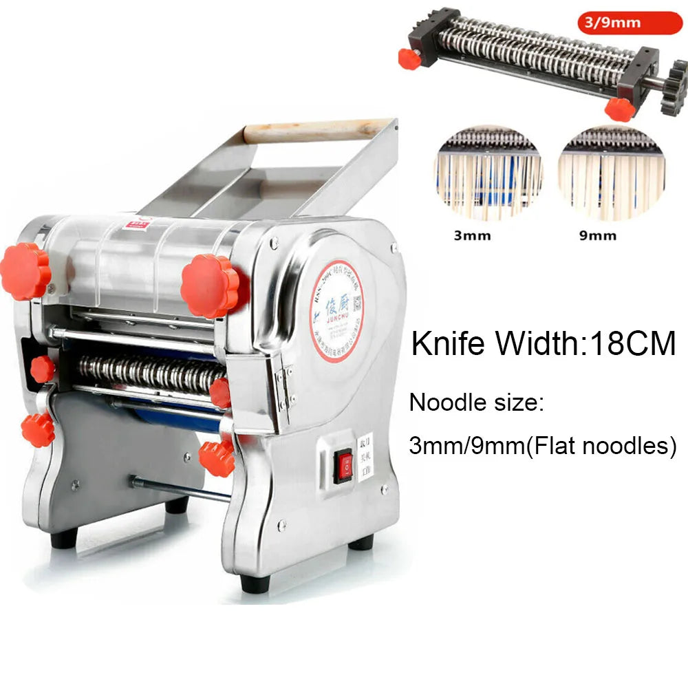 HignConcerned Chemical 550W Electric Pasta Maker Noodle Machine Stainless Steel