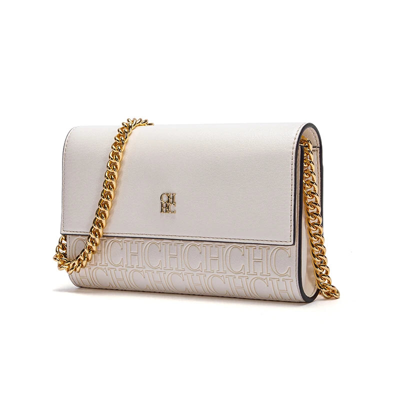 CHCH Women's Shoulder Bag with Magnetic Flip Chain Wallet