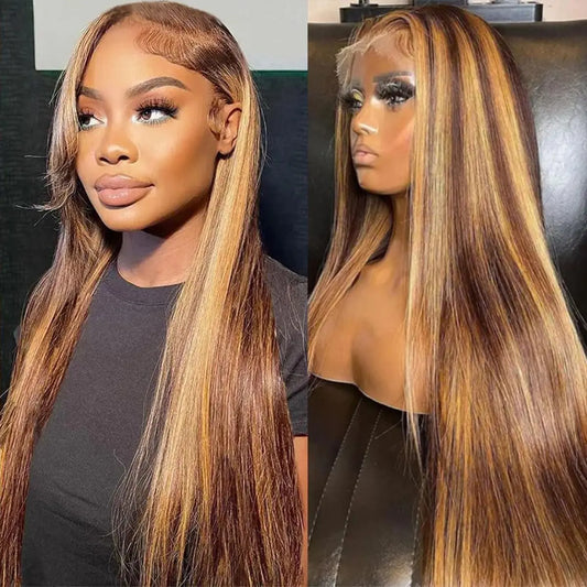 Minocici Lace Front Brazilian Human Hair Wig HD Lace Plucked