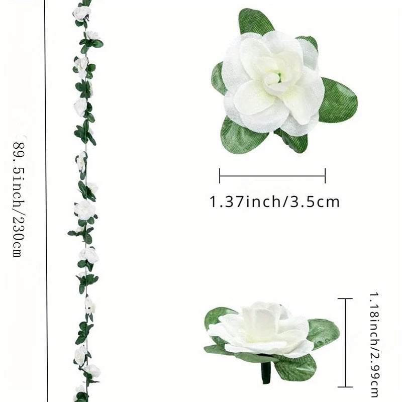 Artificial Rose Vine For Wedding Decor And Home Garden Decoration