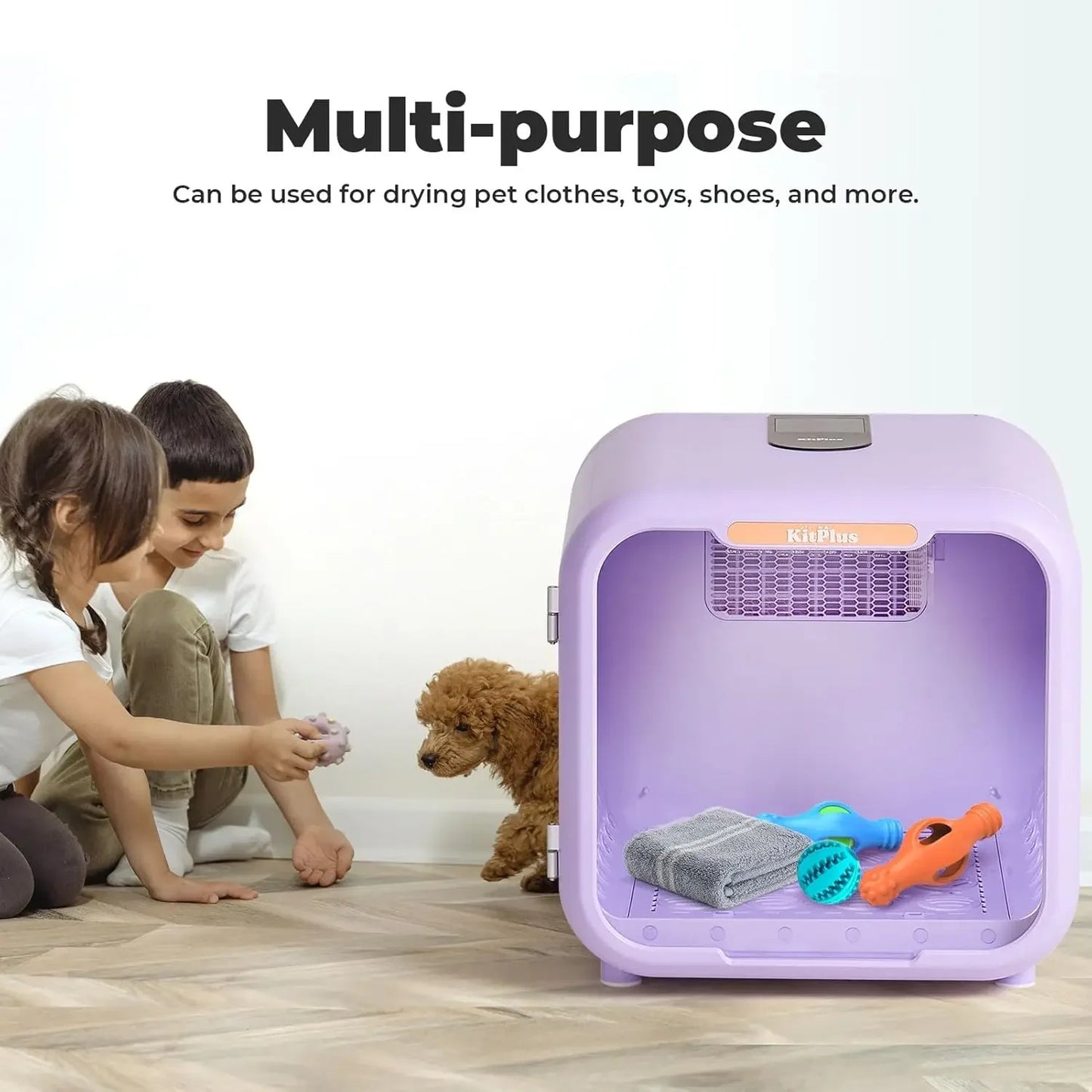 Ultra Quiet Pet Dryer Box For Dogs And Cats Deluxe