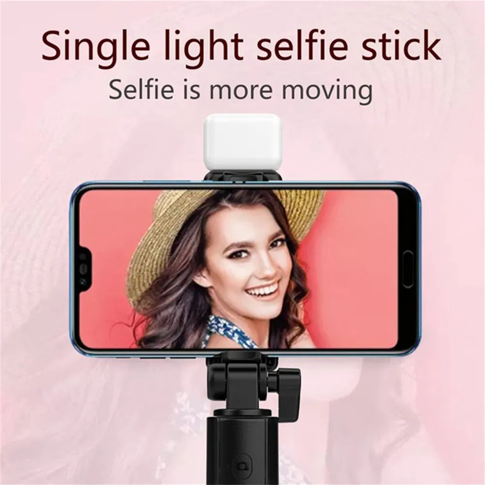 Portable Bluetooth Selfie Stick Tripod With Remote Shutter Extendable
