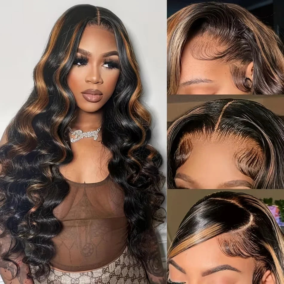 Afybea Remy Brazilian Body Wave HD Lace Front Wig 250 Density
