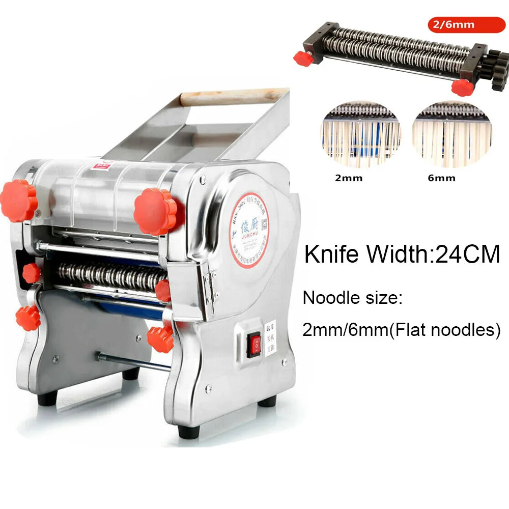 HignConcerned Chemical 550W Electric Pasta Maker Noodle Machine Stainless Steel