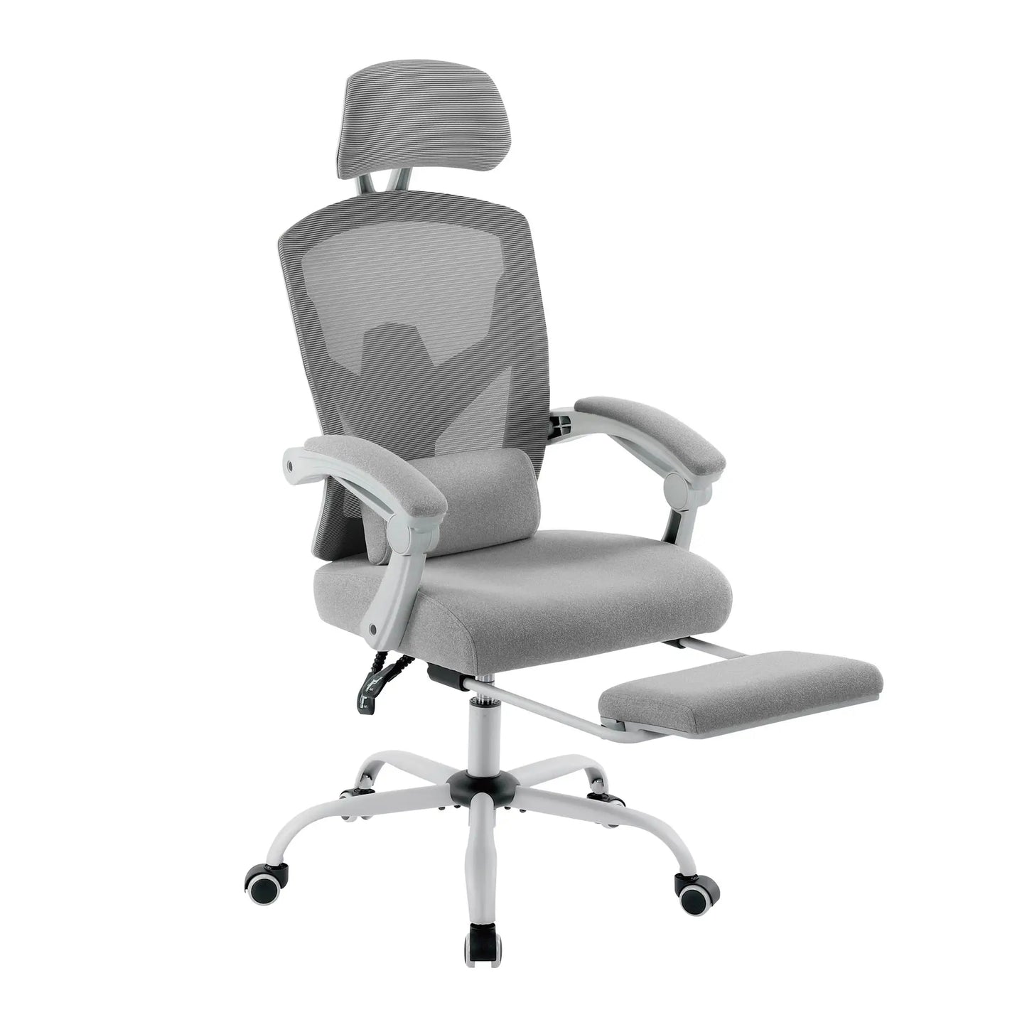 JHK Ergonomic Reclining Mesh Office Chair With Lumbar Support