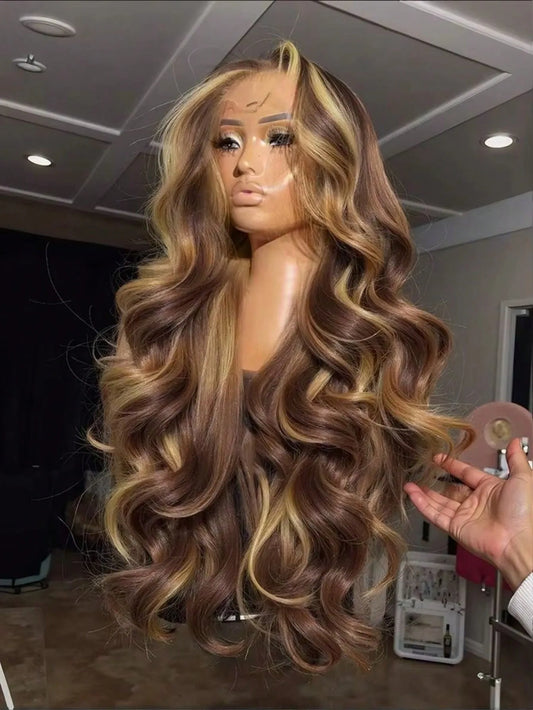 METDIO Remy Body Wave Lace Front Wig With Baby Hair
