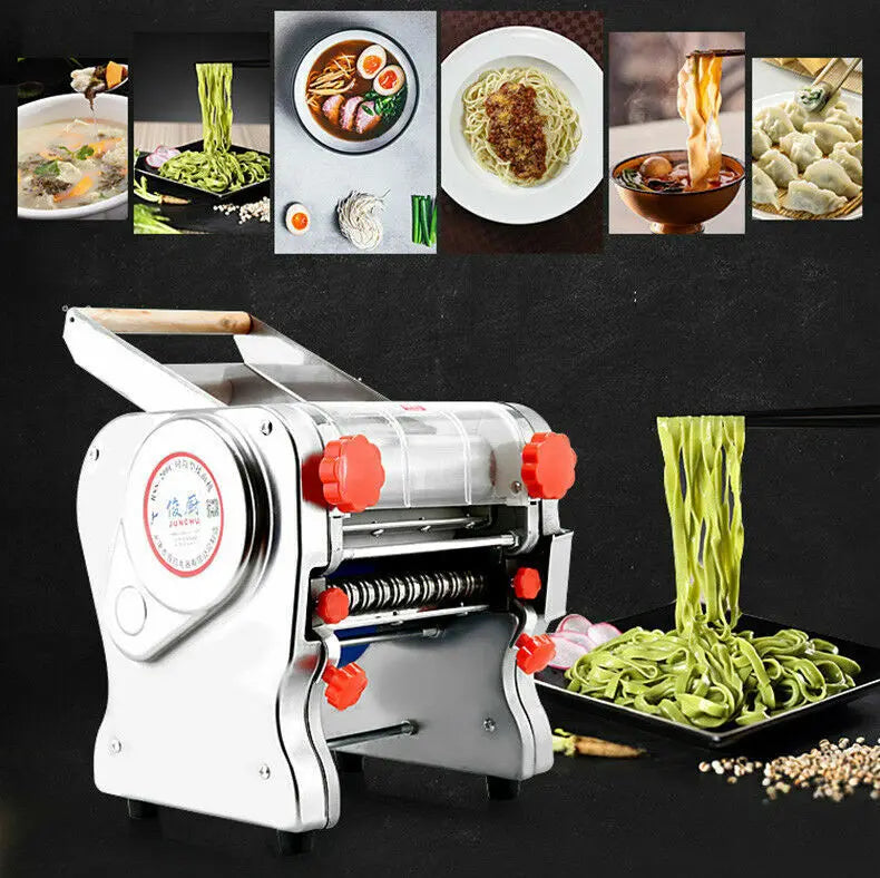 HignConcerned Chemical 550W Electric Pasta Maker Noodle Machine Stainless Steel