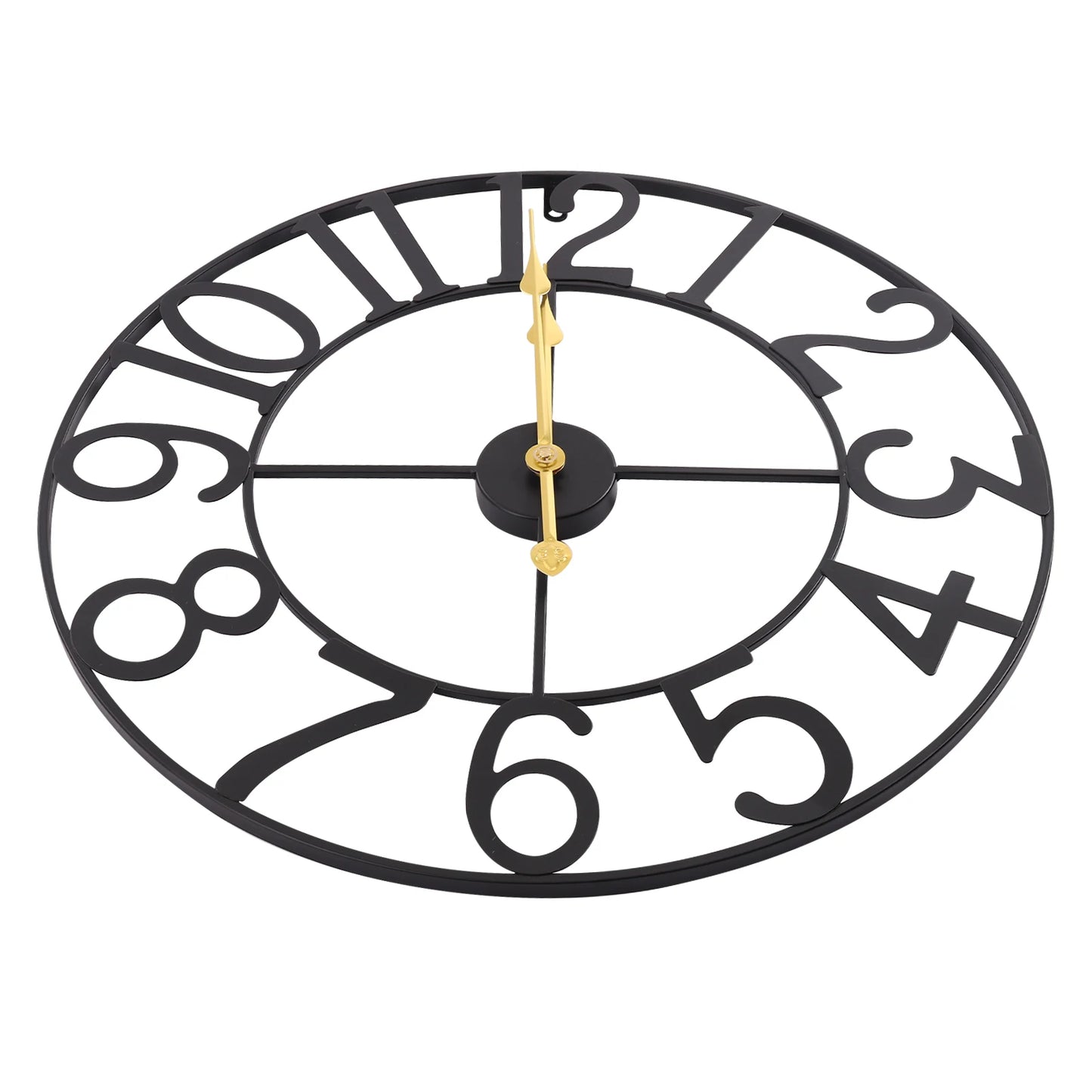 Bymaocar Silent Non Ticking Wall Clock Battery Operated