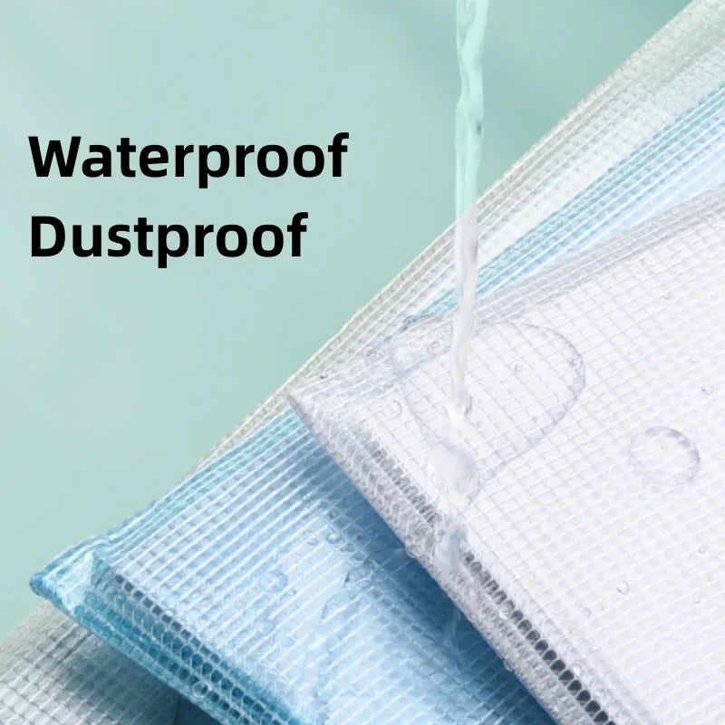 Mesh Zipper File Bag For Organization And Travel Storage