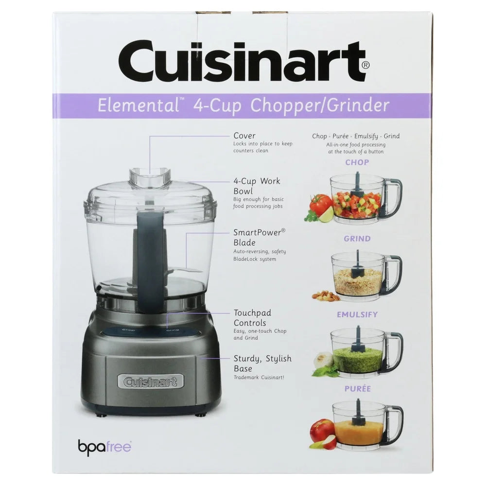 XMSJ Kitchen Food Processor With SmartPower Blade BladeLock And Touchpad