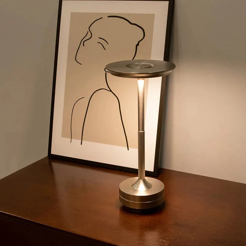 HPH LED Desk Lamp USB Touch Dimmable Nightlight for Office
