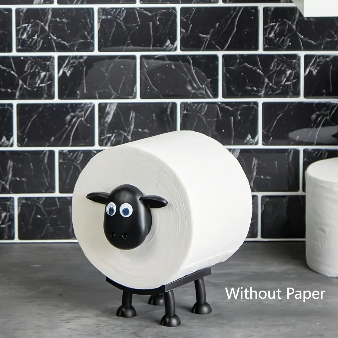 Toilet Paper Holder Set 3 In 1 Roll Up Bathroom