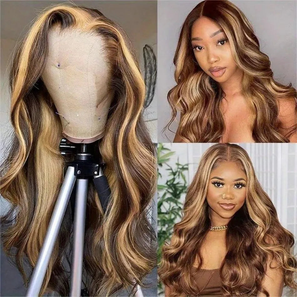 Afybea Remy Brazilian Body Wave HD Lace Front Wig 250 Density